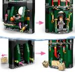 Jeu D'assemblage - Jeu De Construction - Jeu De Manipulation LEGO 76403 Harry Potter Le Ministere de la Magie. 12 Minifigurines et une Fonction de Transformation. Idee de Cadeau