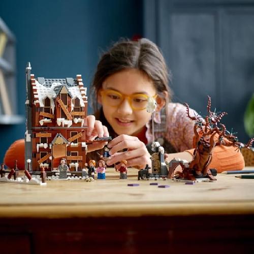 Jeu D'assemblage - Jeu De Construction - Jeu De Manipulation LEGO 76407 Harry Potter La Cabane Hurlante et le Saule Cogneur. Jouet sur Prisonnier d'Azkaban. Set pour Enfants de 9 ans