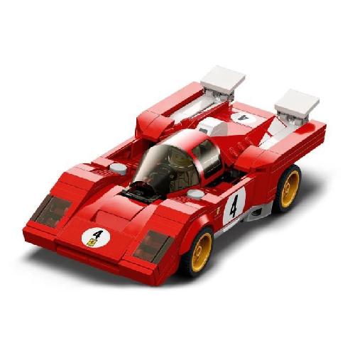 Jeu D'assemblage - Jeu De Construction - Jeu De Manipulation LEGO 76906 Speed Champions 1970 Ferrari 512 M Modele Réduit de Voiture de Course. Jouet de Construction pour Enfants