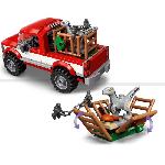 Jeu D'assemblage - Jeu De Construction - Jeu De Manipulation LEGO 76946 Jurassic World La Capture des Vélociraptors Beta et Blue. Véhicules a Construire et Minifigurines de Gardiens