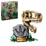 LEGO 76964 Jurassic World Les Fossiles de Dinosaures : Le Crâne du T. Rex. Jouet de Dino. Déco pour la Chambre d'Enfant