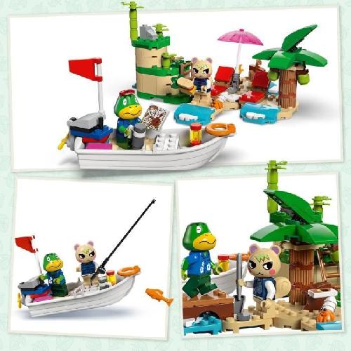 Jeu D'assemblage - Jeu De Construction - Jeu De Manipulation LEGO Animal Crossing 77048 Excursion Maritime d'Amiral. Jouet Créatif pour Enfants