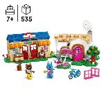 Jeu D'assemblage - Jeu De Construction - Jeu De Manipulation LEGO Animal Crossing 77050 Boutique Nook et Maison de Rosie. Set de Construction Créatif