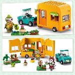 Jeu D'assemblage - Jeu De Construction - Jeu De Manipulation LEGO Animal Crossing 77054 Caravane et stand de jardinage de Racine - Jouet voiture