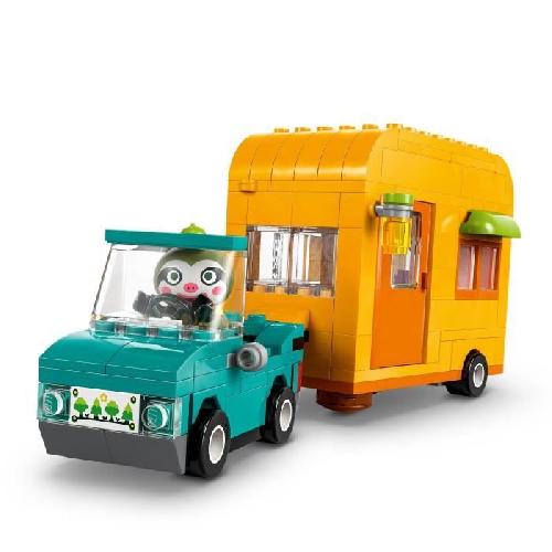 Jeu D'assemblage - Jeu De Construction - Jeu De Manipulation LEGO Animal Crossing 77054 Caravane et stand de jardinage de Racine - Jouet voiture