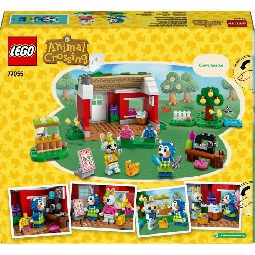 Jeu D'assemblage - Jeu De Construction - Jeu De Manipulation LEGO Animal Crossing 77055 Boutique de vetements des soeurs Doigts de Fée - Jouet des 6 ans