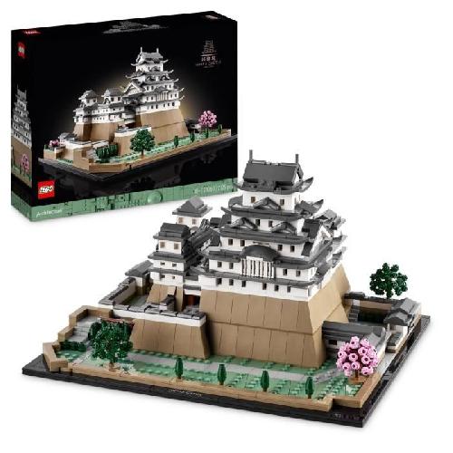 Jeu D'assemblage - Jeu De Construction - Jeu De Manipulation LEGO Architecture 21060 Le Château d'Himeji. Kit de Construction de Maquettes pour Adultes Fans de la Culture Japonaise