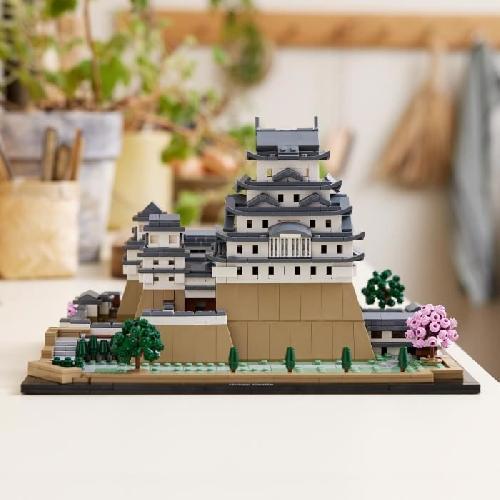 Jeu D'assemblage - Jeu De Construction - Jeu De Manipulation LEGO Architecture 21060 Le Château d'Himeji. Kit de Construction de Maquettes pour Adultes Fans de la Culture Japonaise