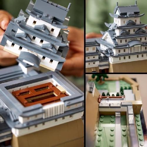 Jeu D'assemblage - Jeu De Construction - Jeu De Manipulation LEGO Architecture 21060 Le Château d'Himeji. Kit de Construction de Maquettes pour Adultes Fans de la Culture Japonaise