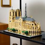 Jeu D'assemblage - Jeu De Construction - Jeu De Manipulation LEGO Architecture 21061 Notre-Dame de Paris - Set de Construction pour Adultes