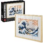 Jeu D'assemblage - Jeu De Construction - Jeu De Manipulation LEGO ART 31208 Hokusai ? La Grande Vague. Decoration Murale Japonaise. Loisir Creatif. Adultes