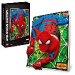 LEGO ART 31209 The Amazing Spider-Man. Set Art Mural 3D. Poster BD pour Adolescents et Adultes