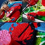 Jeu D'assemblage - Jeu De Construction - Jeu De Manipulation LEGO ART 31209 The Amazing Spider-Man. Set Art Mural 3D. Poster BD pour Adolescents et Adultes