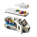 Jeu D'assemblage - Jeu De Construction - Jeu De Manipulation LEGO City 60283 Le Camping-Car de Vacances. Jouet pour Enfants 5 Ans. Foret LEGO. Véhicule. Camping. Jeu de Voyage