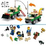 Jeu D'assemblage - Jeu De Construction - Jeu De Manipulation LEGO City 60353 Missions de Sauvetage des Animaux Sauvages. Jouet de Construction Interactif