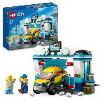 LEGO City 60362 La Station de Lavage. Jouet pour Enfants Des 6 Ans. avec Voiture et Minifigurines