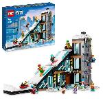 Jeu D'assemblage - Jeu De Construction - Jeu De Manipulation LEGO City 60366 Le Complexe de Ski et d'Escalade. Jouet de Construction Modulaire pour Enfants Des 7 Ans