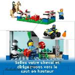 Jeu D'assemblage - Jeu De Construction - Jeu De Manipulation LEGO City 60372 Le Centre d'Entraînement de la Police. avec Figurine de Cheval. Jouet Voiture