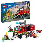 LEGO City 60374 Le Camion d'Intervention des Pompiers. Jouet avec Drones Modernes. et Figurines