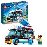 LEGO City 60384 Le Camion a Granités du Pingouin. Jouet Camion Enfants 5 Ans. avec Figurines