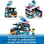 Jeu D'assemblage - Jeu De Construction - Jeu De Manipulation LEGO City 60384 Le Camion a Granites du Pingouin. Jouet Camion Enfants 5 Ans. avec Figurines