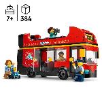 Jeu D'assemblage - Jeu De Construction - Jeu De Manipulation LEGO City 60407 Le bus rouge a deux étages. bus jouet. véhicule pour enfants des 7 ans