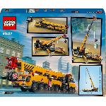 Jeu D'assemblage - Jeu De Construction - Jeu De Manipulation LEGO City 60409 La grue de chantier mobile jaune. set de construction cadeau pour enfants