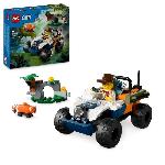 LEGO City 60424 Le tout-terrain de l'explorateur de la jungle et le panda roux. jeu 6 ans