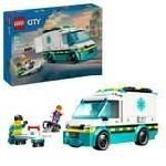 LEGO City 60451 L'ambulance de secours - Jouet de construction pour garçon des 5 ans