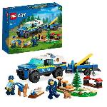 LEGO City Police 60369 Le Dressage des Chiens Policiers. Jouet Voiture avec Remorque