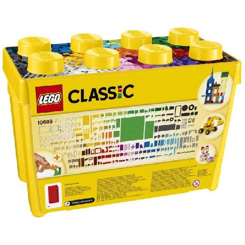 Jeu D'assemblage - Jeu De Construction - Jeu De Manipulation LEGO Classic 10698 Boîte de Briques créatives Deluxe - 790 pieces - Jeu de construction