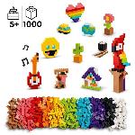 Jeu D'assemblage - Jeu De Construction - Jeu De Manipulation LEGO Classic 11030 Briques a Foison. Jouet Briques avec Perroquet. Fleur et Emoji. Cadeau