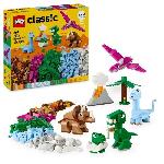 LEGO Classic 11041 Les dinosaures creatifs - Jouet de construction incluant un T-rex