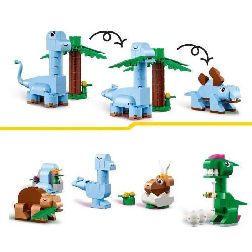 Jeu D'assemblage - Jeu De Construction - Jeu De Manipulation LEGO Classic 11041 Les dinosaures créatifs - Jouet de construction incluant un T-rex