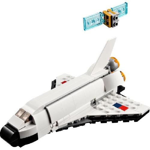 Jeu D'assemblage - Jeu De Construction - Jeu De Manipulation LEGO Creator 3-en-1 31134 La Navette Spatiale. Jouet Figurine Astronaute avec Vaisseau. Enfants 6 Ans