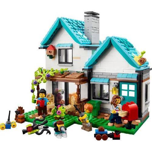 Jeu D'assemblage - Jeu De Construction - Jeu De Manipulation LEGO Creator 3-en-1 31139 La Maison Accueillante. Maquette avec 3 Maisons Differentes. et Figurines