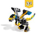 Jeu D'assemblage - Jeu De Construction - Jeu De Manipulation LEGO Creator 31124 Le Super Robot. Jouet 3 en 1 Robot Dragon Avion