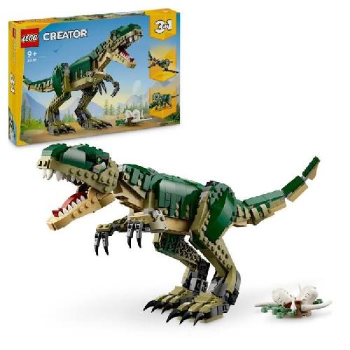 Jeu D'assemblage - Jeu De Construction - Jeu De Manipulation LEGO Creator 31151 3-en-1 Le T-rex - Dinosaure jouet tricératops ou ptérodactyle