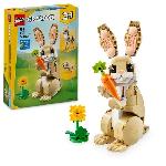 LEGO Creator 31162 3-en-1 L'adorable lapin - Jeu de construction pour fille des 8 ans