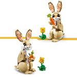 Jeu D'assemblage - Jeu De Construction - Jeu De Manipulation LEGO Creator 31162 3-en-1 L'adorable lapin - Jeu de construction pour fille des 8 ans