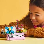 Jeu D'assemblage - Jeu De Construction - Jeu De Manipulation LEGO Creator 31169 3-en-1 La machine a écrire avec des fleurs - Jeu pour fille des 8 ans