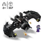 Jeu D'assemblage - Jeu De Construction - Jeu De Manipulation LEGO DC 76265 Batwing : Batman Contre le Joker. Jouet d'Avion Iconique du Film 1989 avec 2 Minifigurines