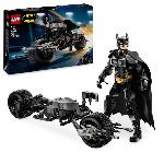 Jeu D'assemblage - Jeu De Construction - Jeu De Manipulation LEGO DC Batman 76273 La figurine de Batman a construire et la moto Bat-Pod