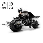 Jeu D'assemblage - Jeu De Construction - Jeu De Manipulation LEGO DC Batman 76273 La figurine de Batman a construire et la moto Bat-Pod