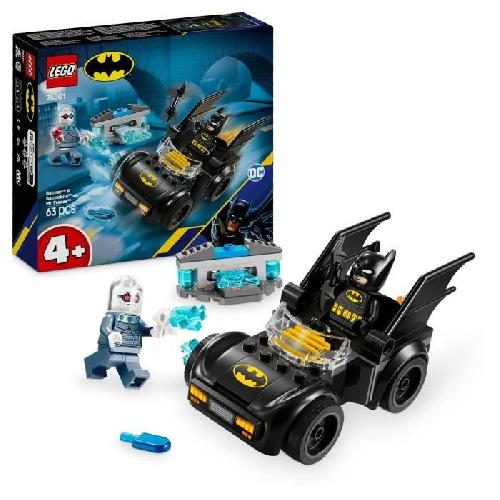 Jeu D'assemblage - Jeu De Construction - Jeu De Manipulation LEGO DC Batman 76301 Batman et la Batmobile contre Mr. Freeze - Jeu avec super héros