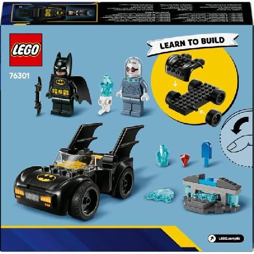 Jeu D'assemblage - Jeu De Construction - Jeu De Manipulation LEGO DC Batman 76301 Batman et la Batmobile contre Mr. Freeze - Jeu avec super héros