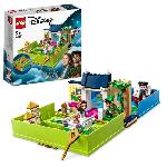 Jeu D'assemblage - Jeu De Construction - Jeu De Manipulation LEGO Disney 43220 Les Aventures de Peter Pan et Wendy dans un Livre de Contes