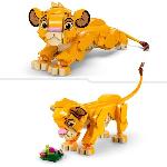 Jeu D'assemblage - Jeu De Construction - Jeu De Manipulation LEGO | Disney 43243 Simba. le bébé du Roi lion. jouet de construction. idée cadeau