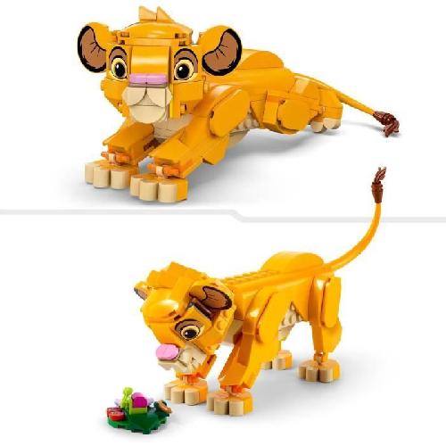 Jeu D'assemblage - Jeu De Construction - Jeu De Manipulation LEGO | Disney 43243 Simba. le bébé du Roi lion. jouet de construction. idée cadeau