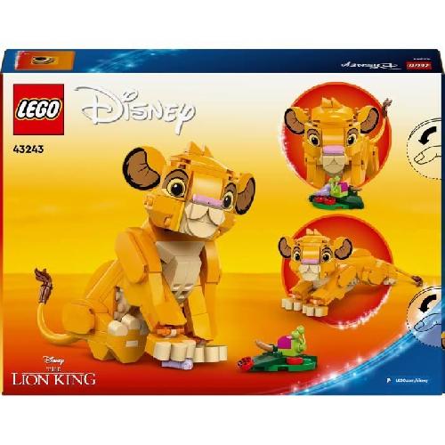 Jeu D'assemblage - Jeu De Construction - Jeu De Manipulation LEGO | Disney 43243 Simba. le bébé du Roi lion. jouet de construction. idée cadeau